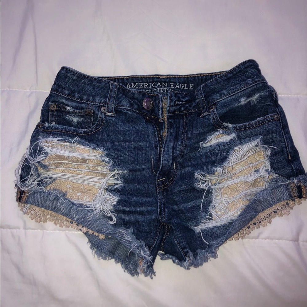 American Eagle jean shorts